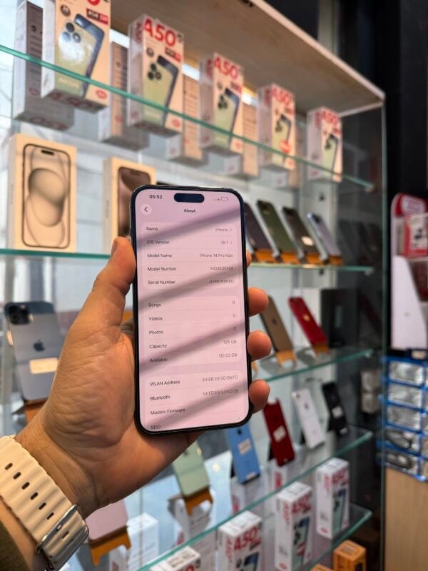 iPhone 14 pro Max 128GB batterie 91