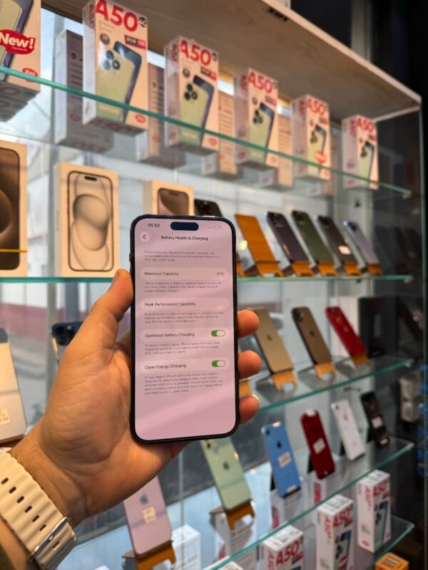 iPhone 14 pro Max 128GB batterie 91