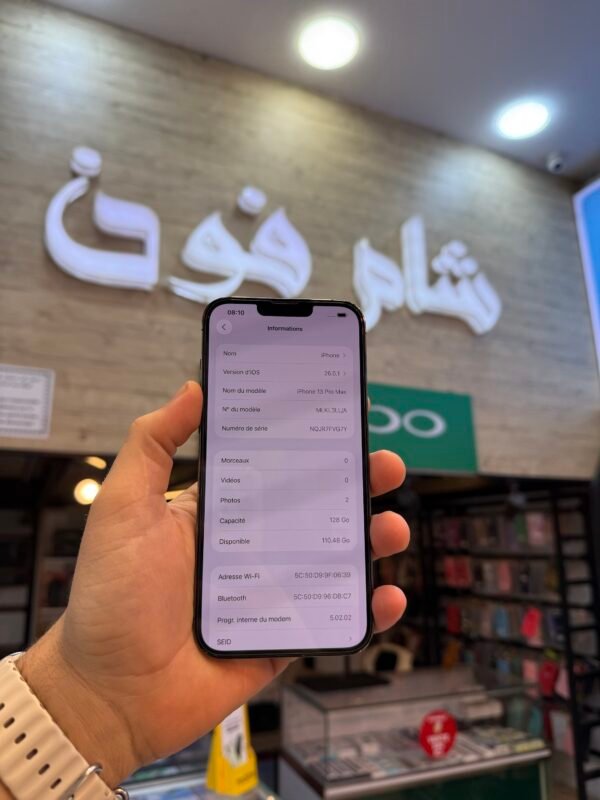 iPhone 13 Pro Max 128GB black 89 batterie%